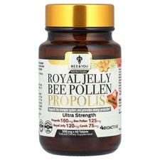 Royal Jelly Bee Pollen Propolis , 60 Tablets