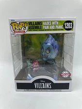 Funko Pop! Deluxe #1203 - Disney Villains Assemble: Hades with Pain and Panic