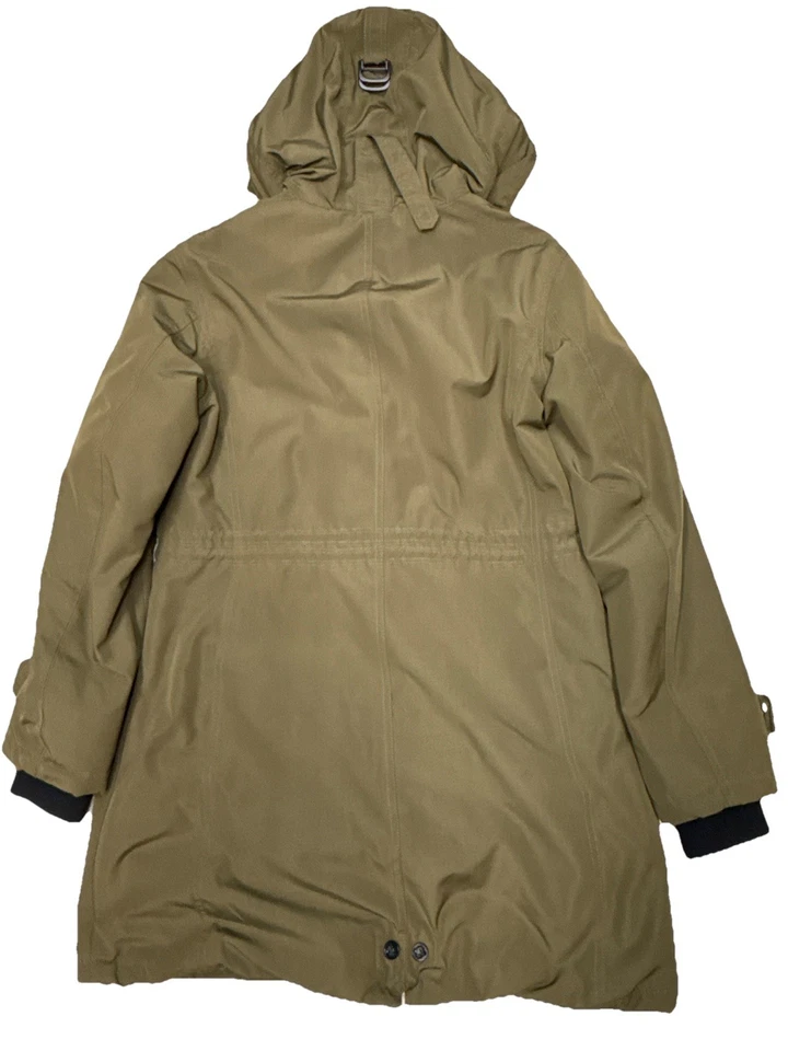 NANETTE LEPORE Women Medium Long Length Hooded Winter Coat Lined With Full Zip. - Image 2 of 4