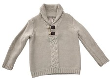 SKYR Biys Cream Cable Knit Zip Sweater   Cozy, Classic, Ready to Wear