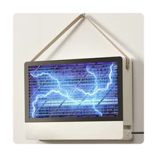 GeckoMan Quiet Hybrid Spectrum 20W Indoor Bug Zapper Indoor Fruit Fly Traps f...