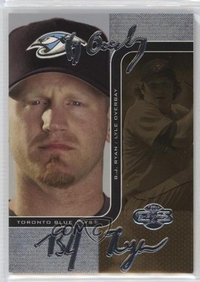 2006 Topps Co-Signers Changing Faces Silver Gold 29/50 Lyle Overbay BJ Ryan 17eh