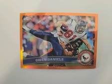 2011 Topps Chrome - Owen Daniels #68 Orange Refractor