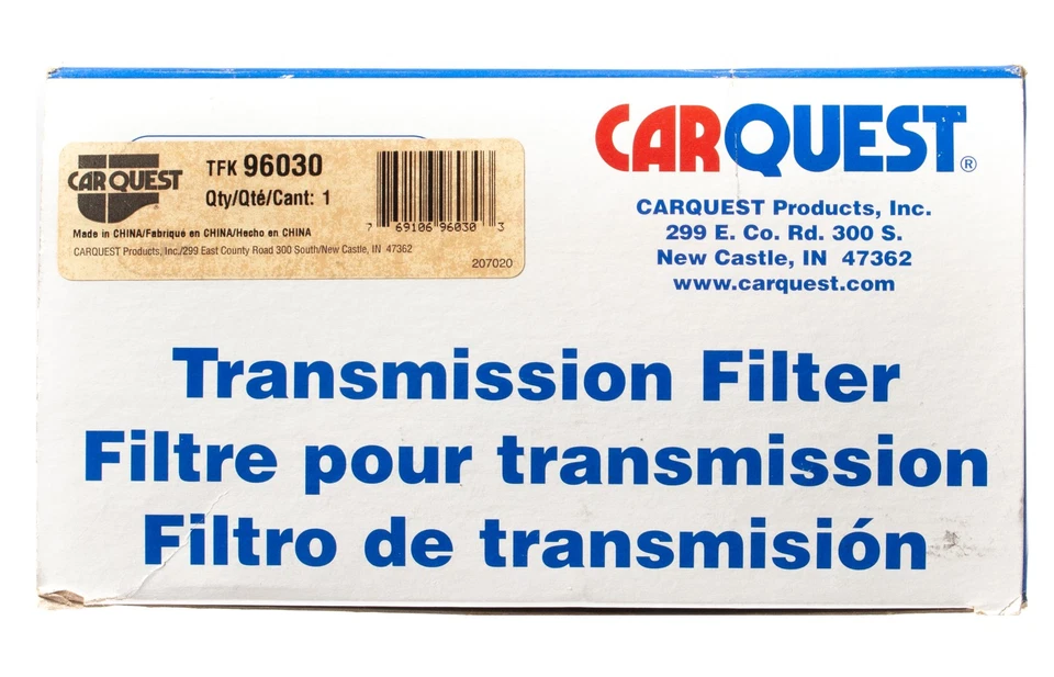 Kit de junta de goma de filtro de transmisión de repuesto CarQuest para BMW 96030 1996-05 Foto 2 de 4