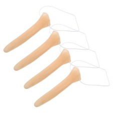 4 Pcs Professional Clown Nose Replaceable Props Cosplay Long Party Accessories