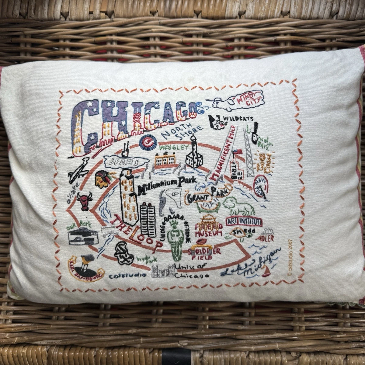 25+ catstudio Embroidered Home Décor Pillows for sale | Updated