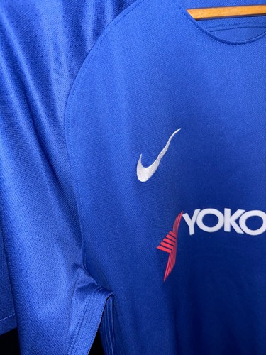CHELSEA HAZARD 2017-2018 ORIGINAL JERSEY SIZE L - Picture 5 of 8