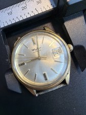 BH67 Wyler Incaflex Watch Manual Wind 50s Gold Bezel PARTS REPAIR RESTORE As Is