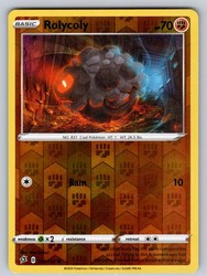 Rolycoly 105/192 Rebel Clash Reverse Holo