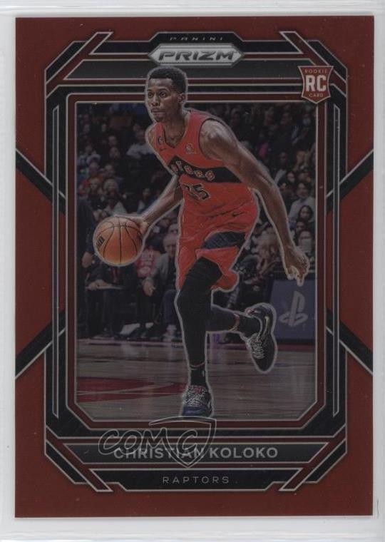 2022-23 Panini Prizm Red Prizm 62/299 Christian Koloko #265 Rookie RC 7w0