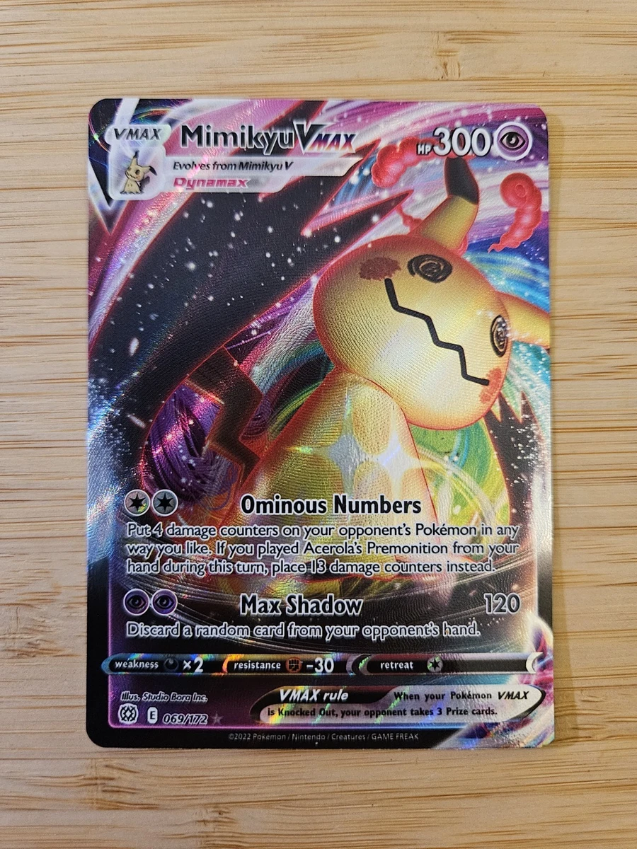 Preços baixos em Cartões TCG de Pokémon Mimikyu VMAX | eBay