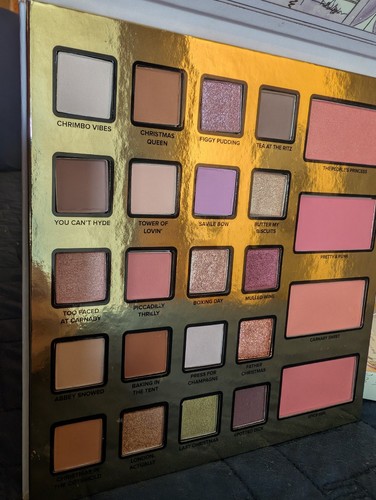 Too Faced Christmas In London Limited Edition Eyeshadow Palette Brand New In Box - Picture 4 of 6