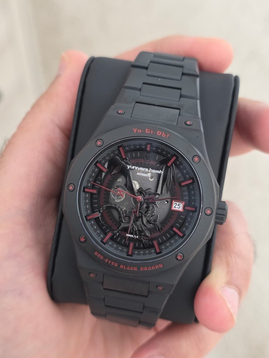 Red Eyes Black Dragon Watch Yu-Gi-Oh! Yuniverse Hsie READ