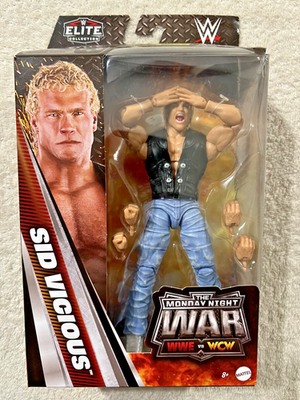 WWE ELITE MONDAY NIGHT WAR SID VICIOUS X-PAC BUILD A FIGURE PIECE