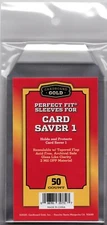 2500 CBG Perfect Snug Fit Sleeves for Card Saver 1 - 50 packs of 50ct - NEW