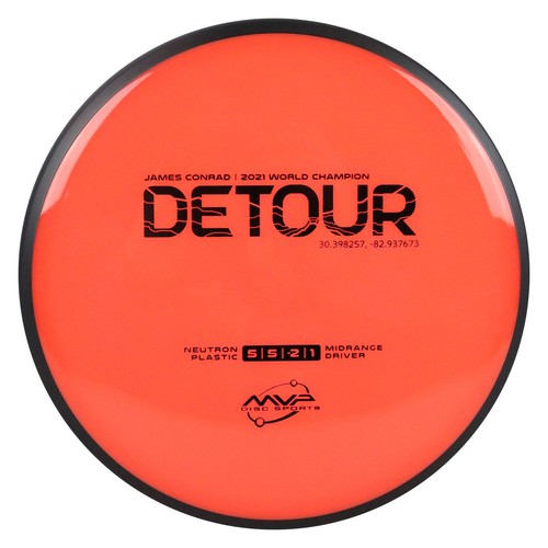 MVP Disc Golf James Conrad Signature Neutron Detour Midrange 5/5/-2/1 - Choose - Picture 32 of 34