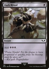 MTG Magic the Gathering Dark Ritual (196/657) Warhammer 40,000 LP