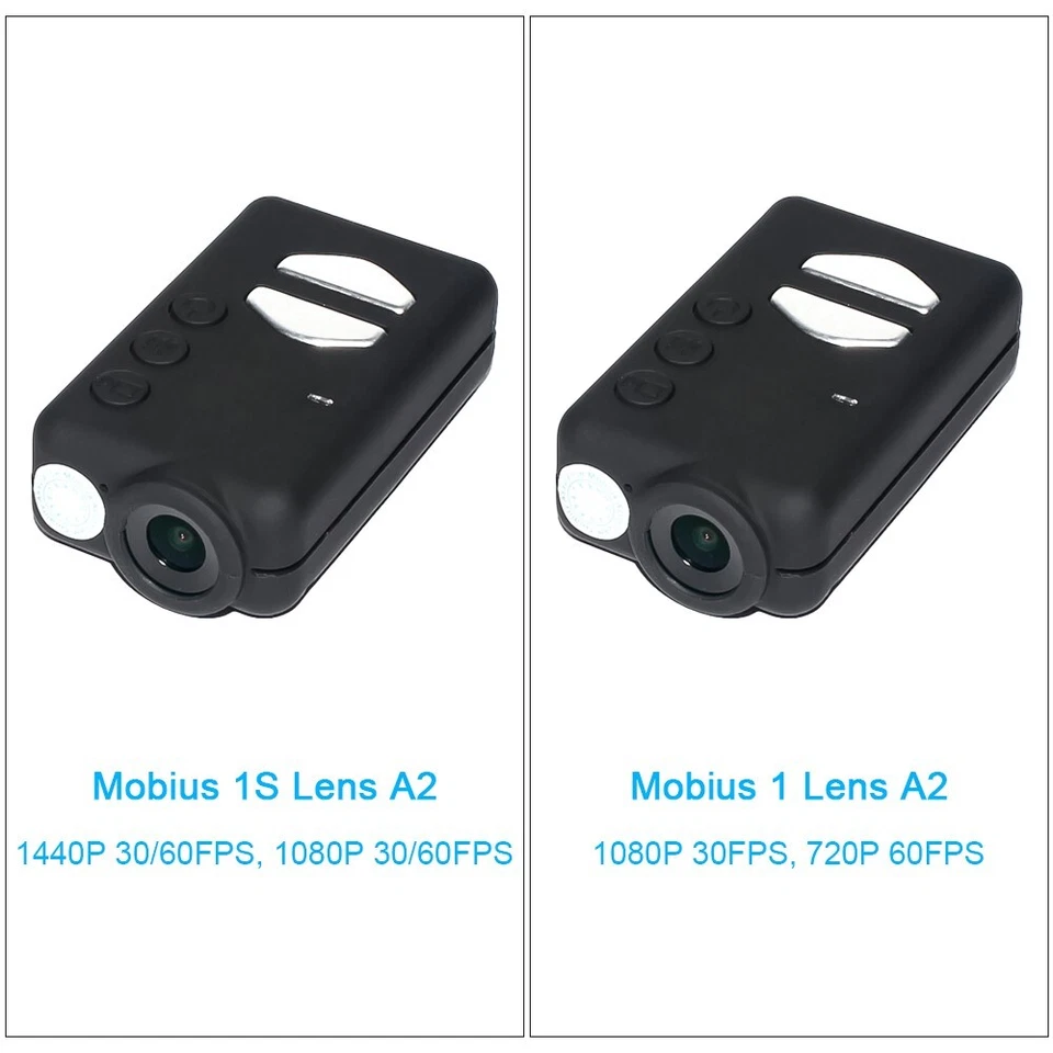 1440P HD Mini Mobius 1S Lens A2 ActionCam Sports Camera Camcorder Gravity-sensor - Image 3 of 4