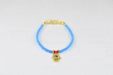 Turkish Greek Mati Evil Eye Protection Ceramic Bracelet Hamsa Hand Jewelry Gifts