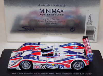MG Lola EX264 AER Team RML Ray Mallock, No.25 Le Mans Erdos - Newton