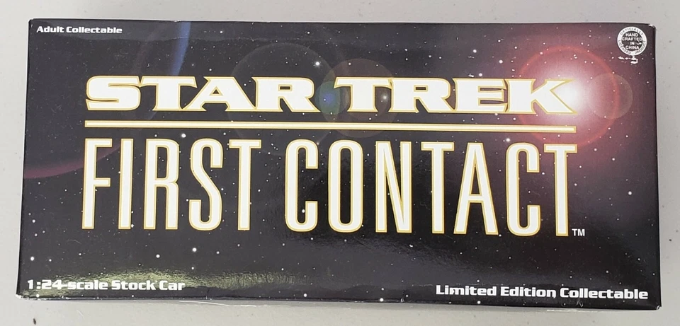 NASCAR MICHAEL WALTRIP #21 STAR TREK PRIMER CONTACTO ESCALA 1:24 STOCK CAR Foto 3 de 4