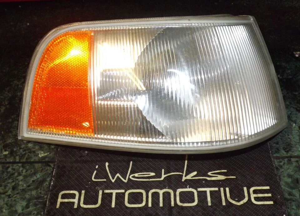 OEM 95-97 Volvo 960 S90 V90 lâmpada de lente de luz de sinal pisca-pisca canto dianteiro direito FR - Imagem 2 de 4