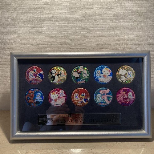 Universal Studios 8th Anniversary Badge 10 types Set Exclusive Not for Sale USJ - Picture 4 of 20