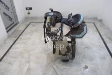 Western Leather  Barrel Horse Saddle Tack Set 10" to 18" Free Shipping