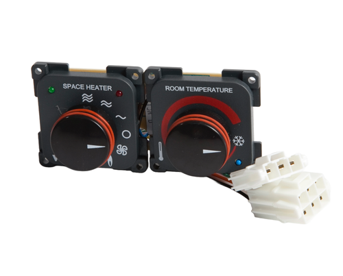 Riscaldatore spazio balena pannello di controllo a gas ed elettrico roulotte camper AK1270 - Foto 1 di 6