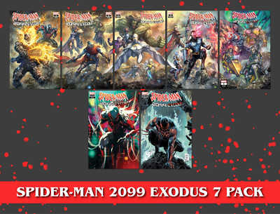 [7 Pack] Spider-Man 2099: Exodus  Trade Dress Bundle Unknown Comics Exclusive V