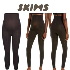 Skims Solutionwear Maternity Tights Size S/ M in ONYX ( black )