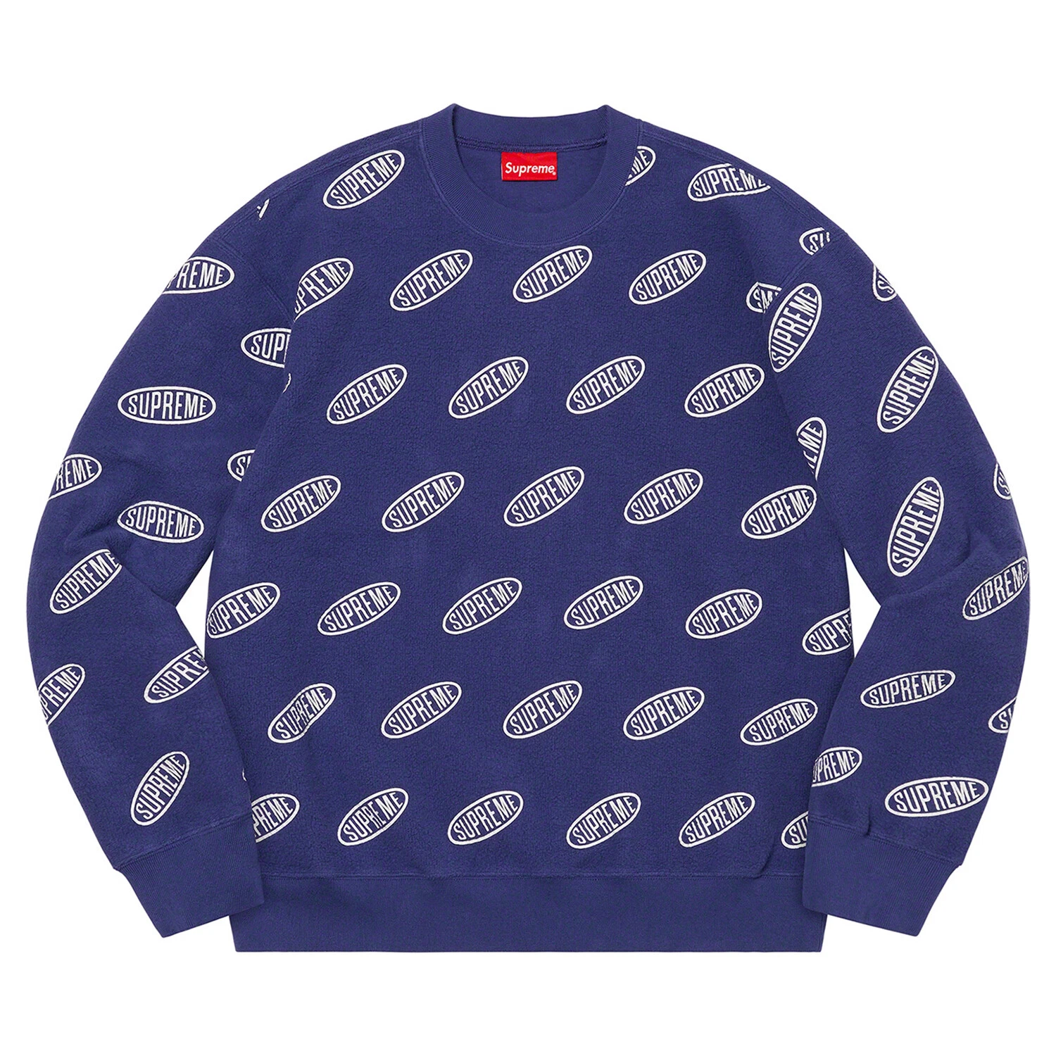 Supreme Liner Crewneck lavé marine