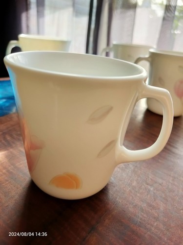 Corelle Corning USA Cup / Mug *Elegant City Pattern. 5 Piece Set. - Picture 3 of 11