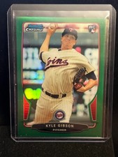 Kyle Gibson 2013 Bowman Chrome Green Refractor #33/75 (RC) - Twins
