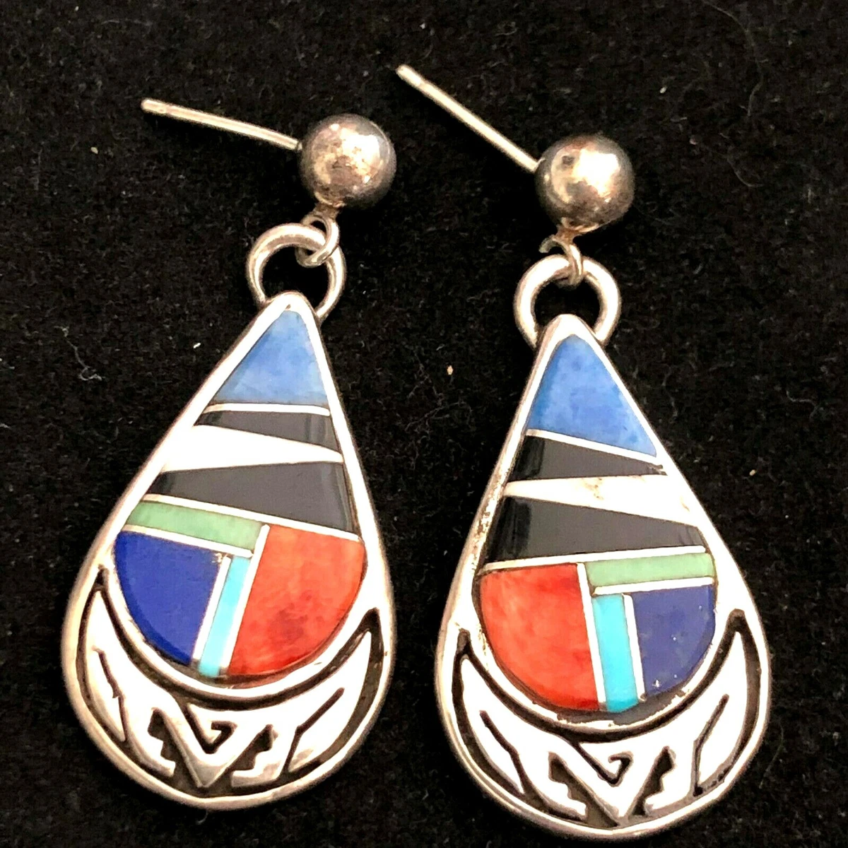 Calvin begay earrings clearance