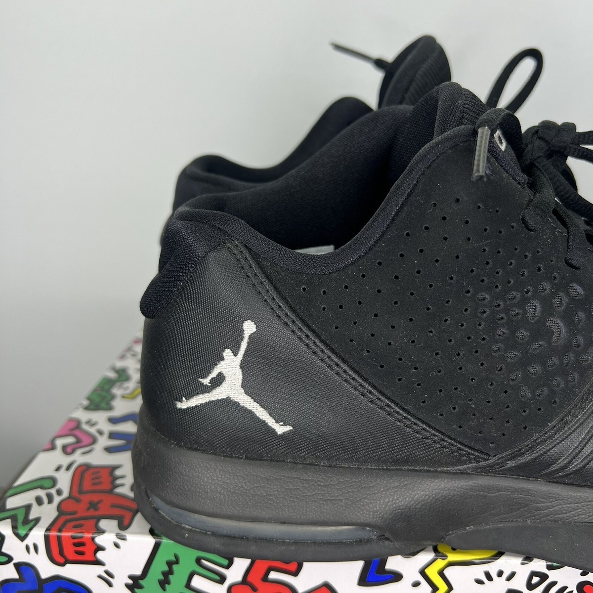 Nike Air Jordan Model 5 AM Men's Basketball Shoes Black Size