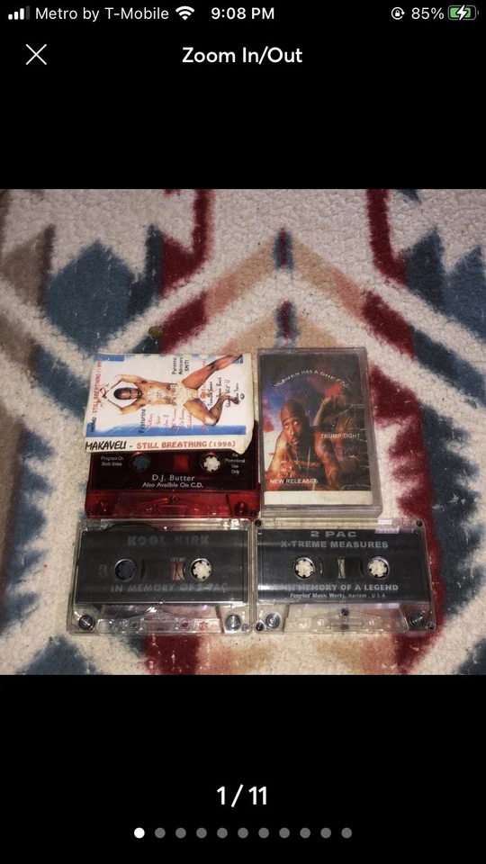 Bundle 2pac Aka MAKAVELI The Don Cassette Unreleased DEATHROW Music - Image 3 of 4