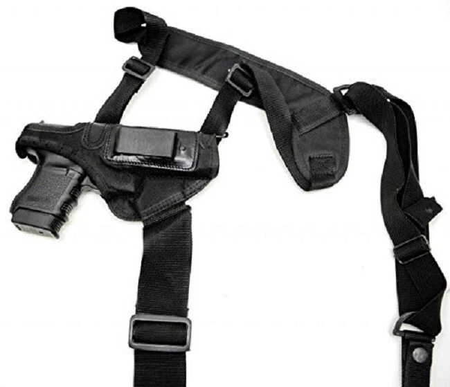 CEBECI® Nylon RH 2-in-1 IWB & Horizontal SHOULDER Holster for ANY 1911 ( 5" ) - Image 3 of 4