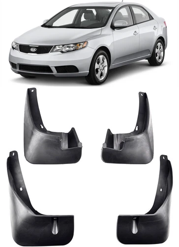 Genuine New Set Splash Guards Mud Flaps For 2010-2013 Kia Forte / Cerato Sedan - 第 1 张/共 7 张