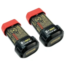 2X For DEWALT DCB080 8V Max Li-Ion Battery DCB095 DCF680 DCF680N1 DCF680N2 3Ah