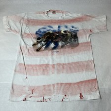 Vintage Rodeo Tshirt Size XL Single Stitch Made In USA Cattle Rustling Cowboy