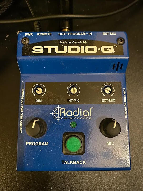 Radial Studio-Q トークバック コントローラー