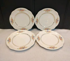 HTF Vintage Set of 4 Homer Laughlin Marigold Side Plates 6" Bread & Butter M201