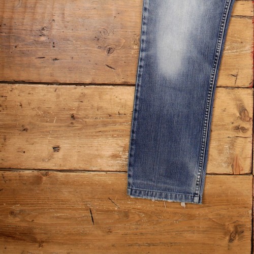 Vintage Levis 504 Y2K Jeans 33 x 30 Stonewash Straight Blue Red Tab Denim - Picture 9 of 10