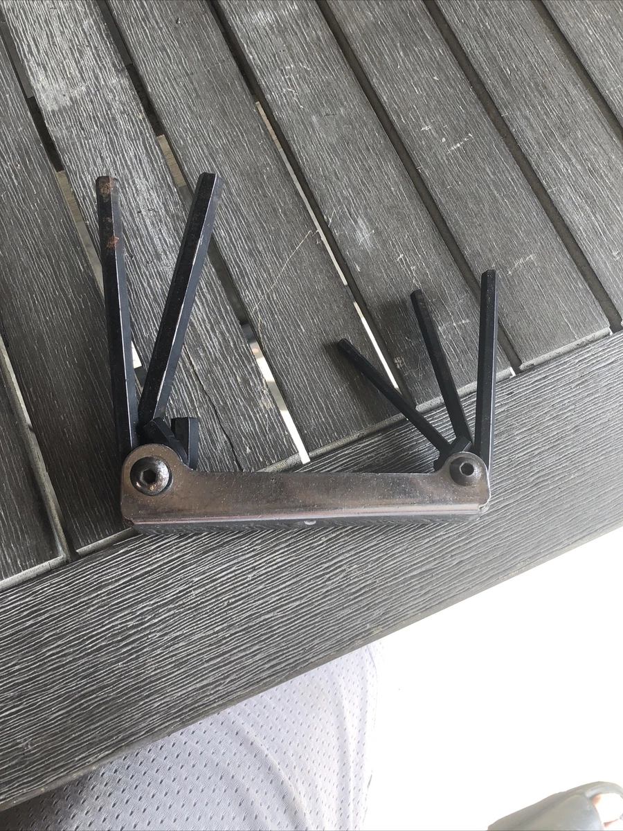Klein Tools 70579 Folding Hex Key Set 5 Inch SAE 5 Piece eBay