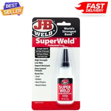 J-B Weld 33120H SuperWeld Adhesive Clear Super Glue 20g
