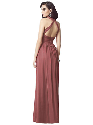 dessy bridesmaid dress 6742 tiered skirt that sways with every step Dessy Collection 3076
