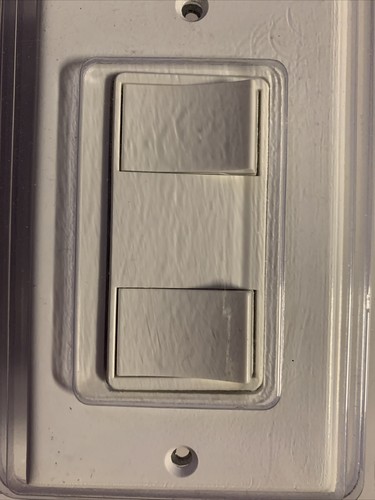 Interruptor BROAN NuTone 2 ~ Dos Interruptores / Control de 2 Funciones ~ Modelo P68W ~ Blanco - Imagen 3 de 7