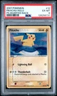2007 POKEMON POP SERIES 5 INVERTED BACK #12 PIKACHU-HOLO PSA 6