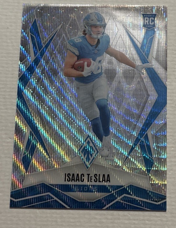 2025 Panini Phoenix - Rookies Isaac Teslaa #189 Wave /199 (RC)